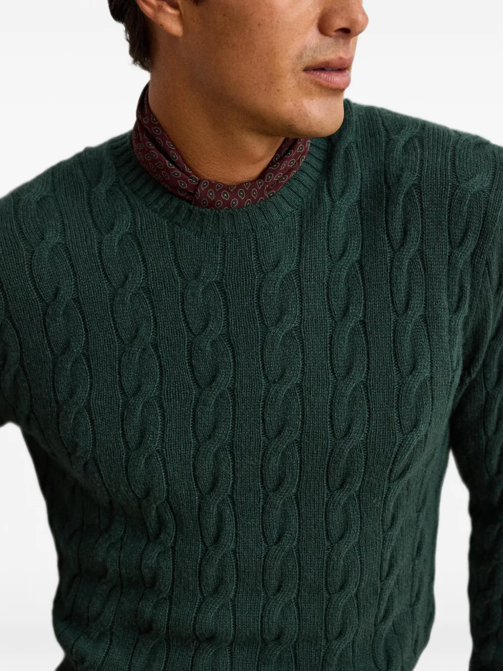 Ralph Lauren Purple Label Kasjmier sweater Groen