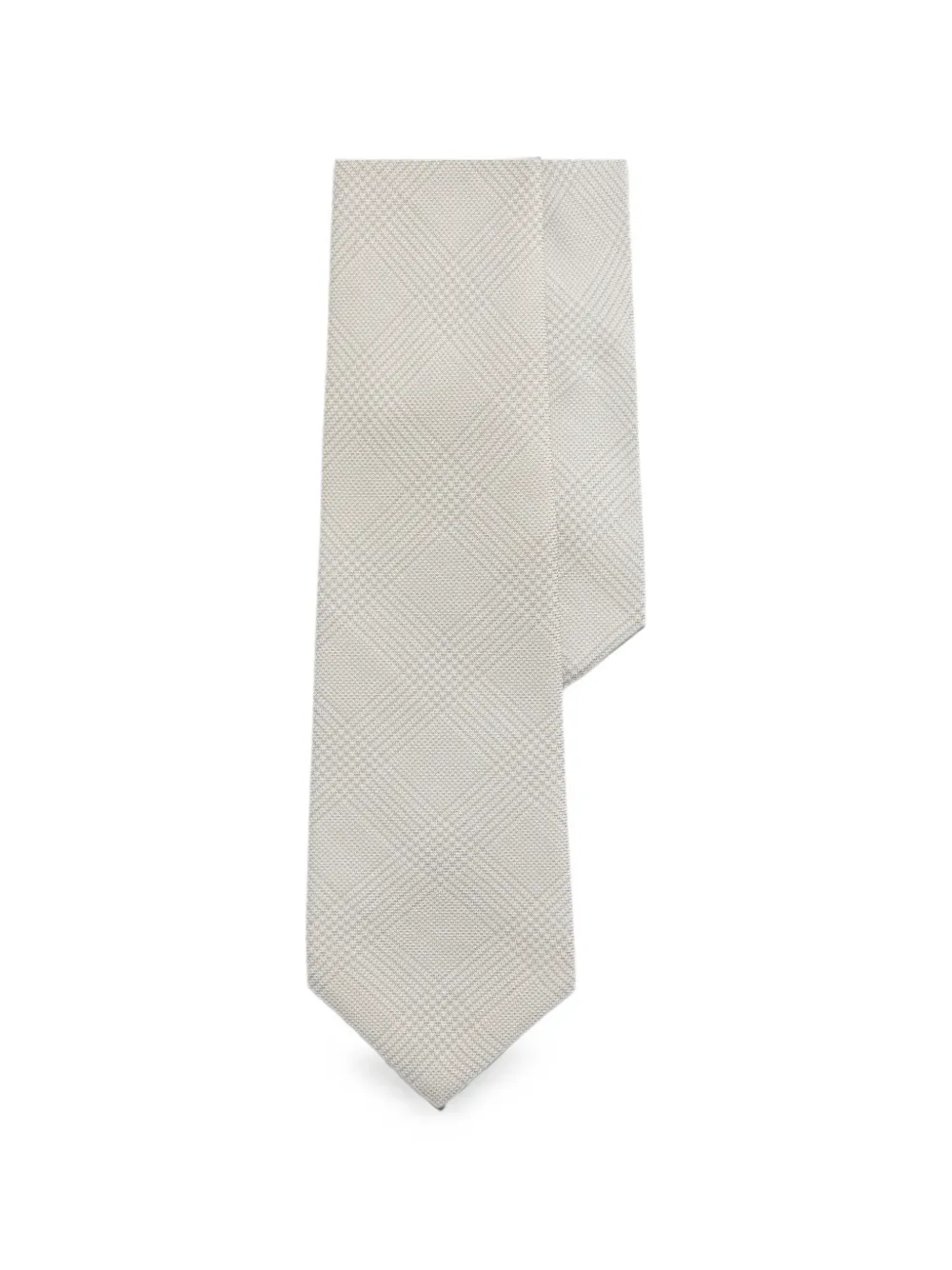 Ralph Lauren Purple Label Glen Plaid tie - Toni neutri