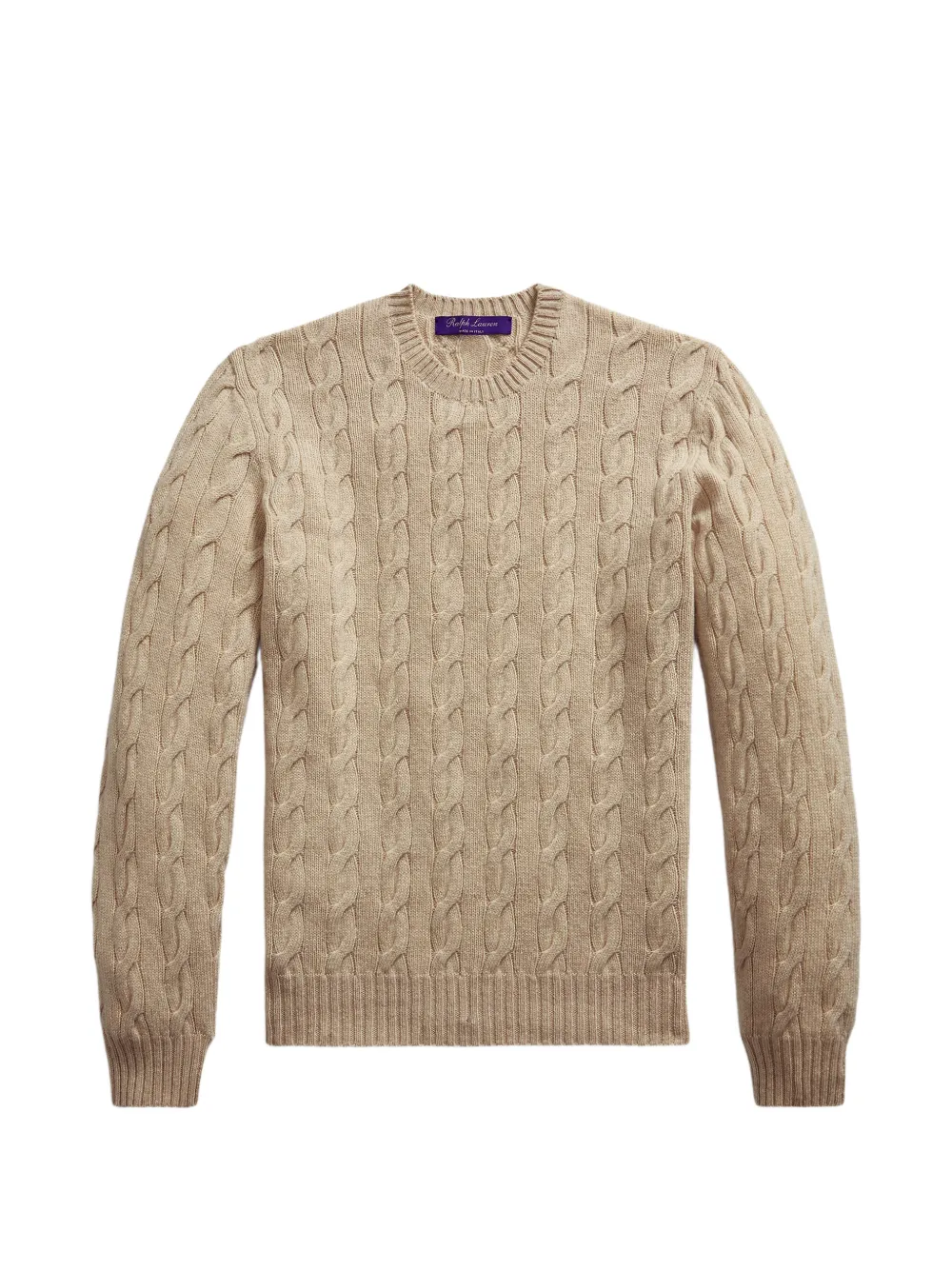 Ralph Lauren Purple Label cable-knit cashmere sweater