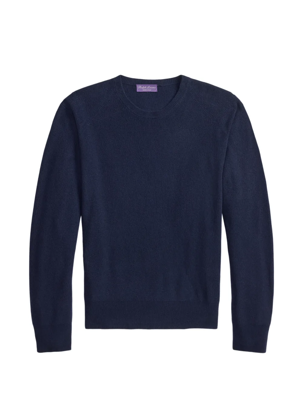 Ralph Lauren Purple Label Maglione in cashmere a coste - Blu