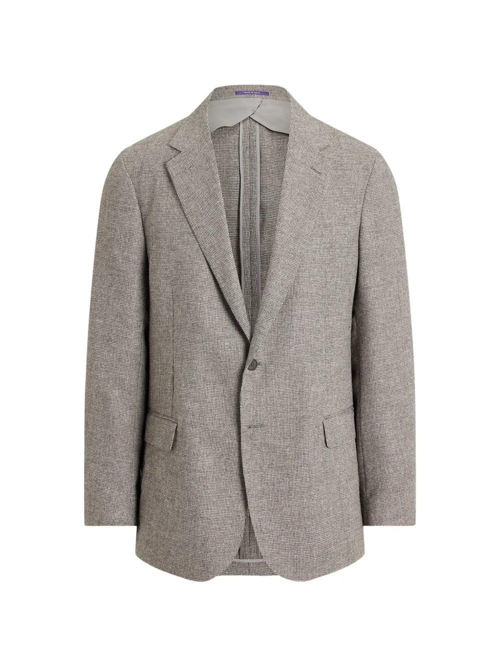 Ralph Lauren Purple Label Had single-breasted blazer - Marrone