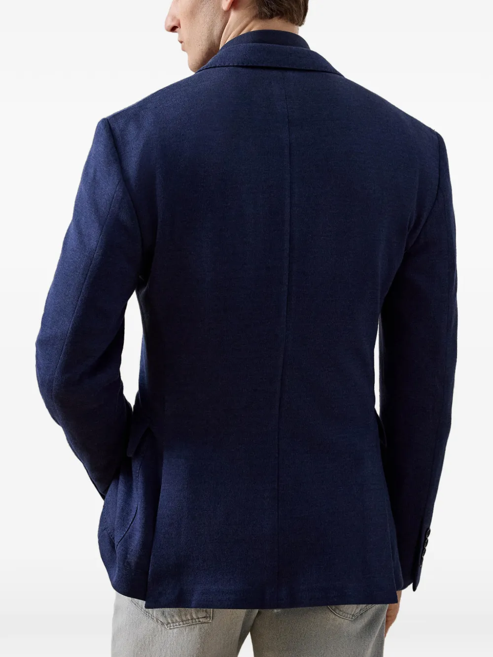 Ralph Lauren Purple Label Kent blazer met dubbele rij knopen Blauw