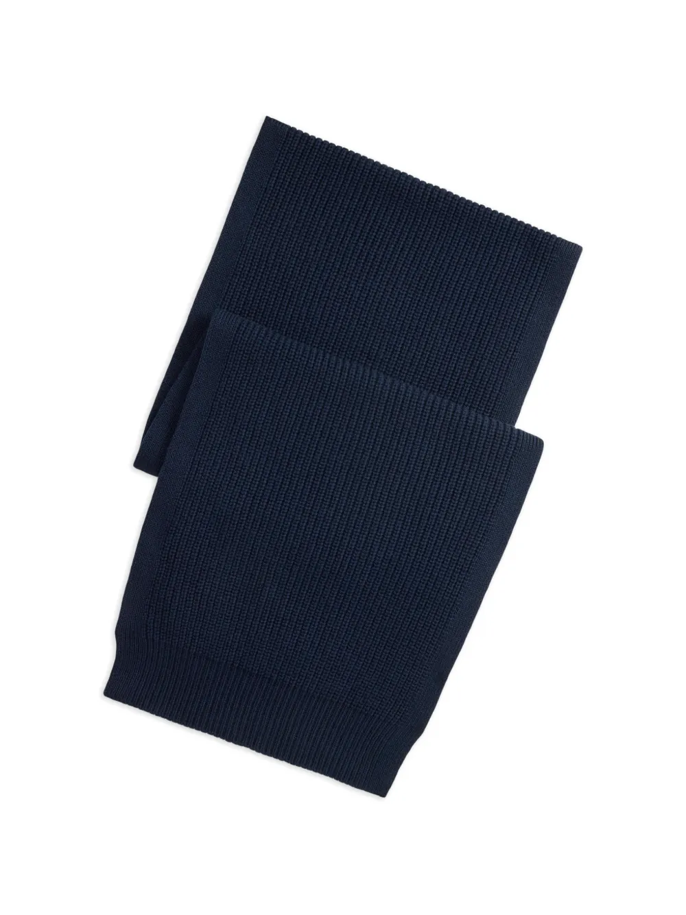 Ralph Lauren Purple Label Gerippter Strickschal - Blau