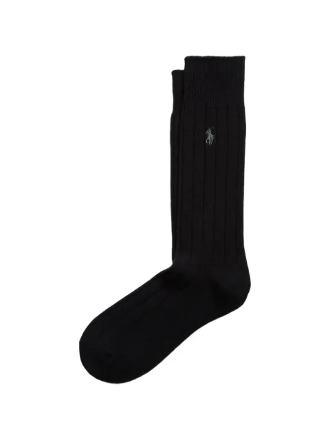 Polo Ralph Lauren rib-knit wool-blend boot socks