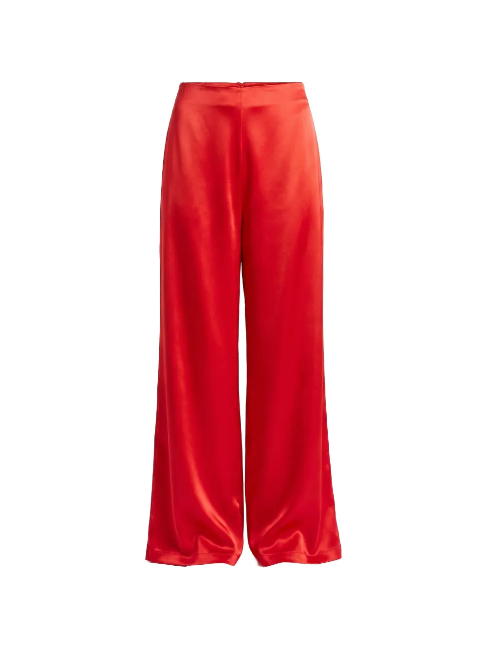 Danamé satin palazzo pants - Rot