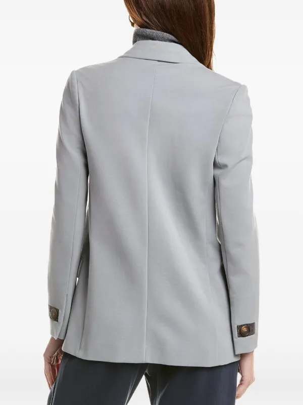 Brunello Cucinelli ダブルジャケット | グレー | FARFETCH JP