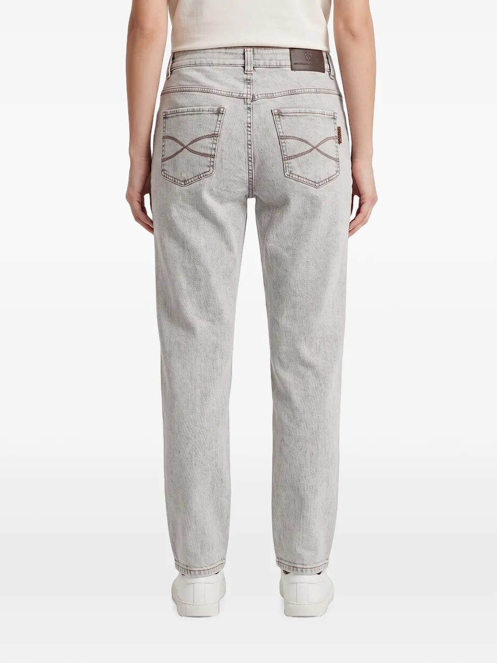 Brunello Cucinelli Straight jeans Grijs