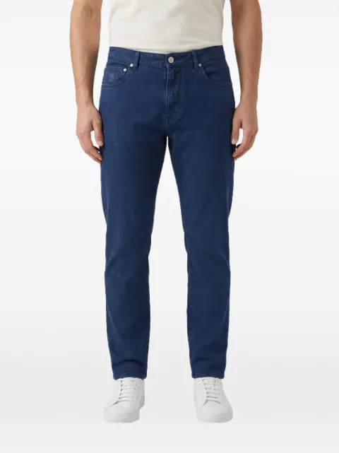 Brunello Cucinelli five-pockets straight-leg jeans