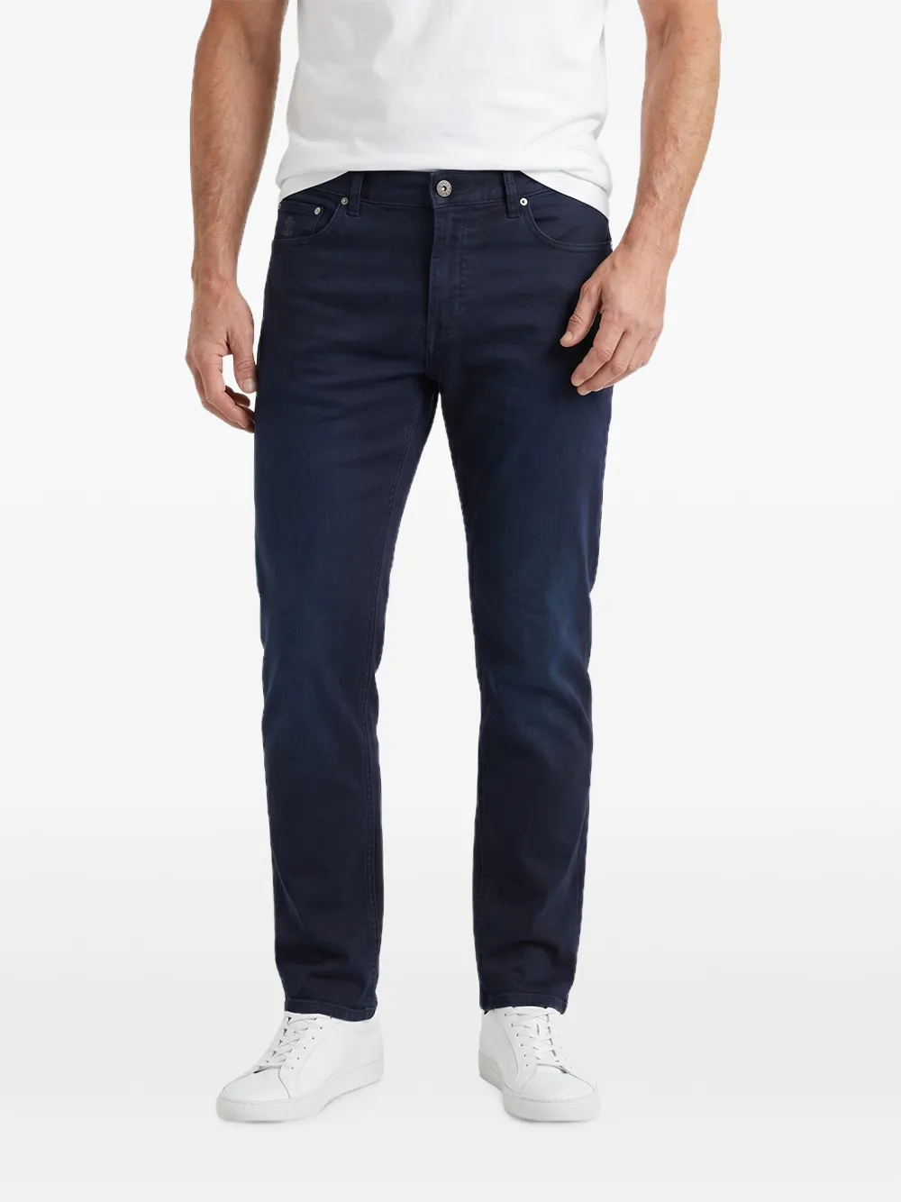 Brunello Cucinelli straight-leg jeans Blauw