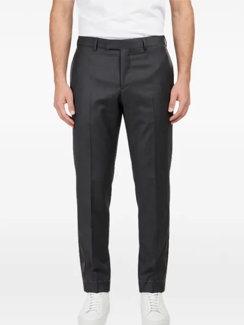 Brunello Cucinelli pressed-crease trousers