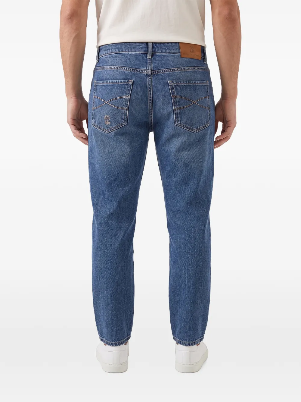 Brunello Cucinelli Straight jeans Blauw