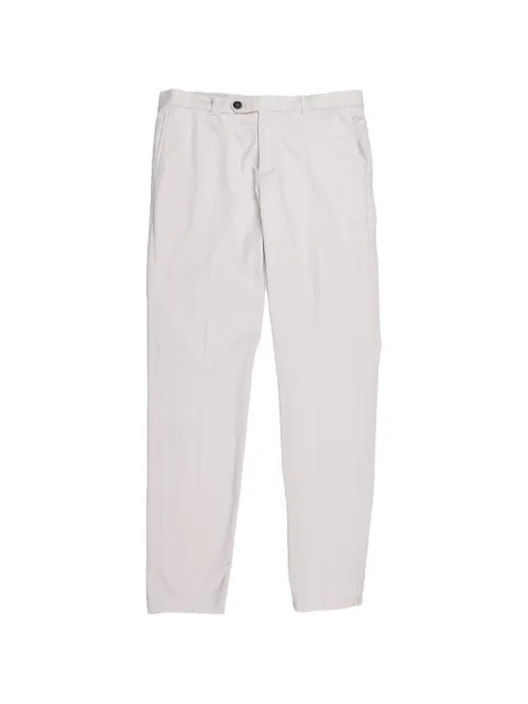Brunello Cucinelli belt-loop straight-leg trousers