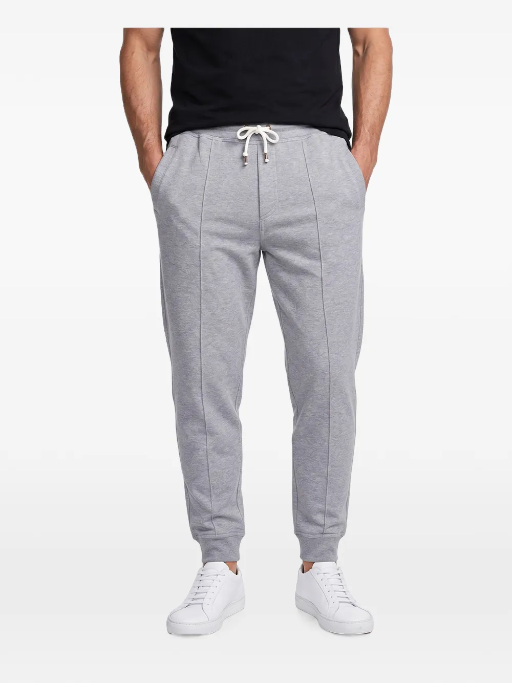 Brunello Cucinelli Trainingsbroek met trekkoord Grijs