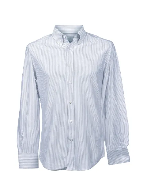 Brunello Cucinelli Camicia a righe con bottoni