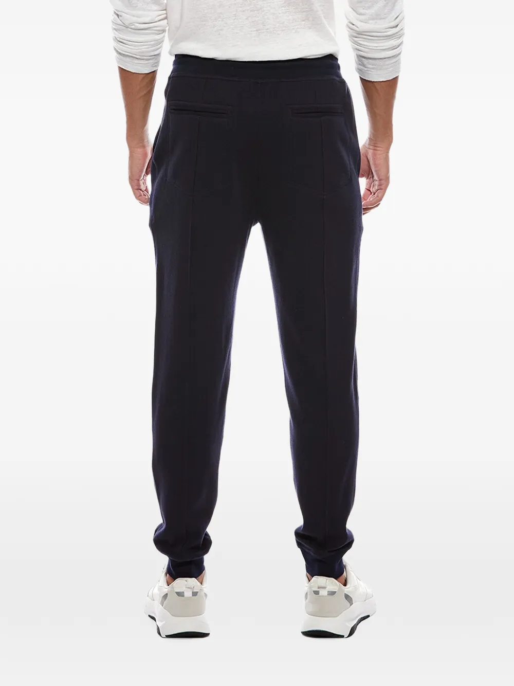 Brunello Cucinelli Trainingsbroek met toelopende pijpen Blauw