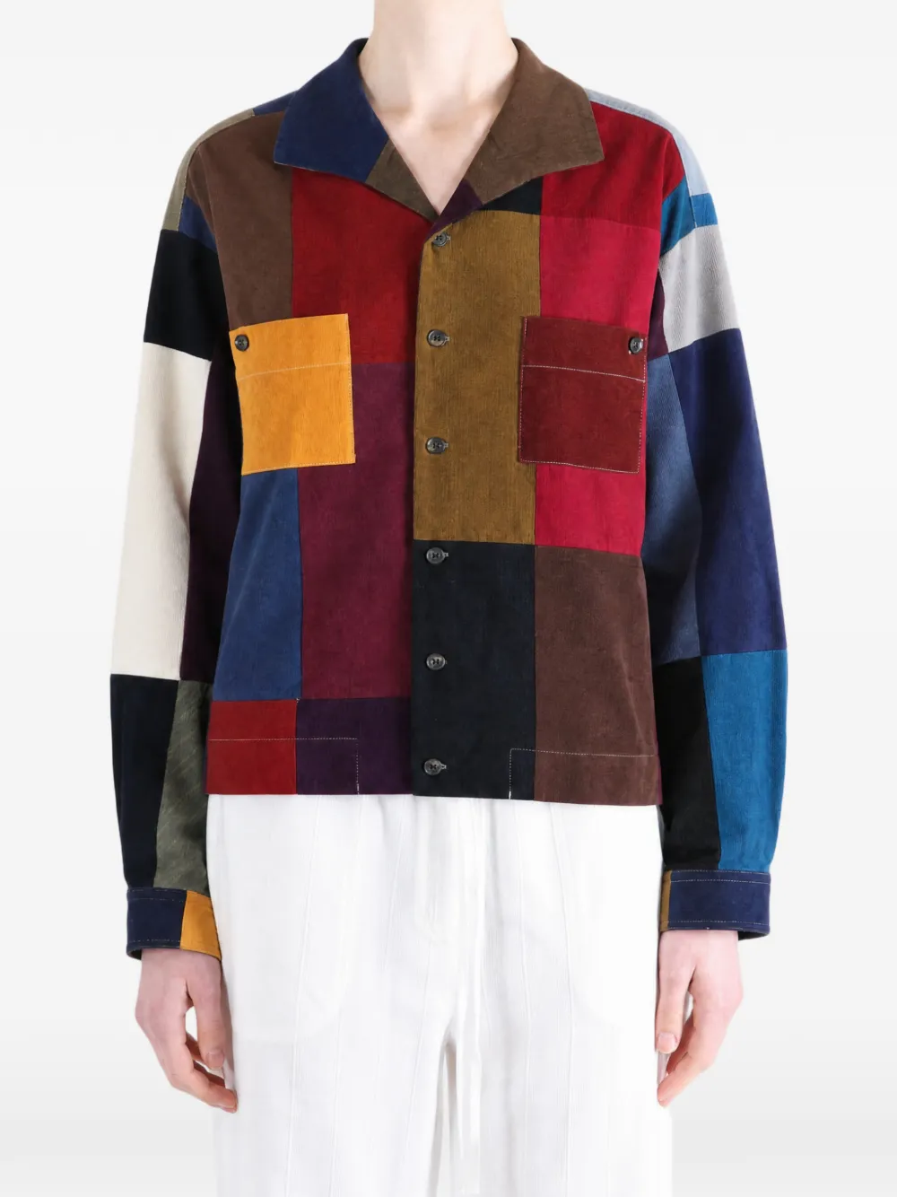 SILLAGE Corduroy Jacket | Red | FARFETCH ID