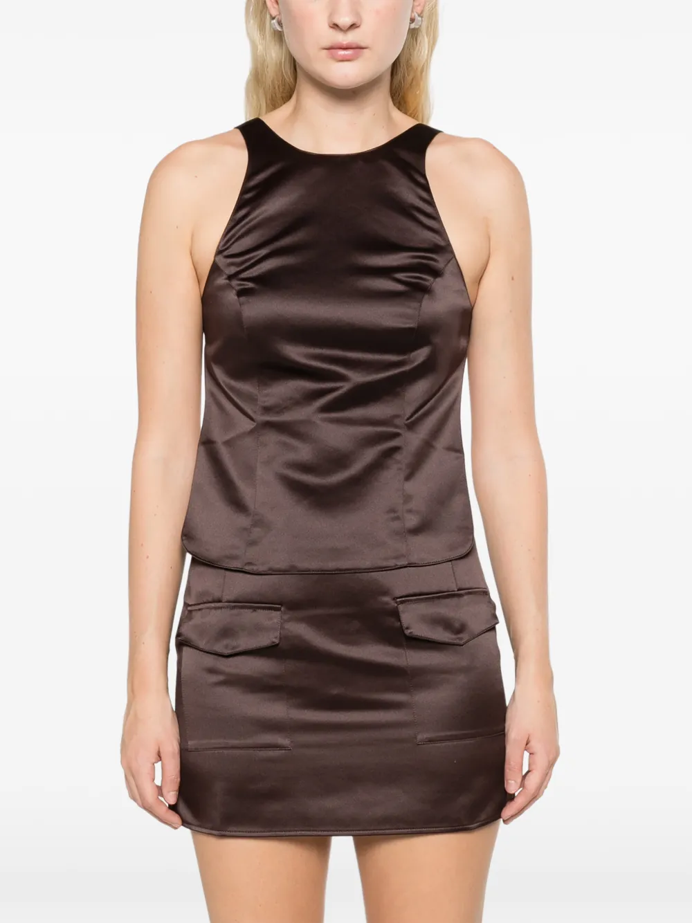 ALFIE The Backless top Bruin