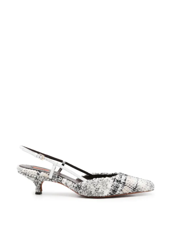 Missoni Fiona Heeled Pumps in White