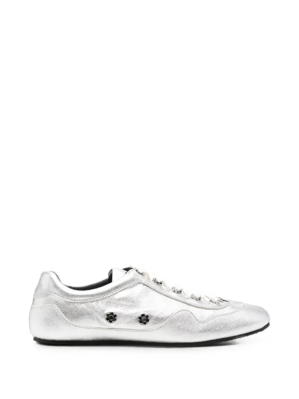 Cecilie Bahnsen Blaise Shoes in Silver