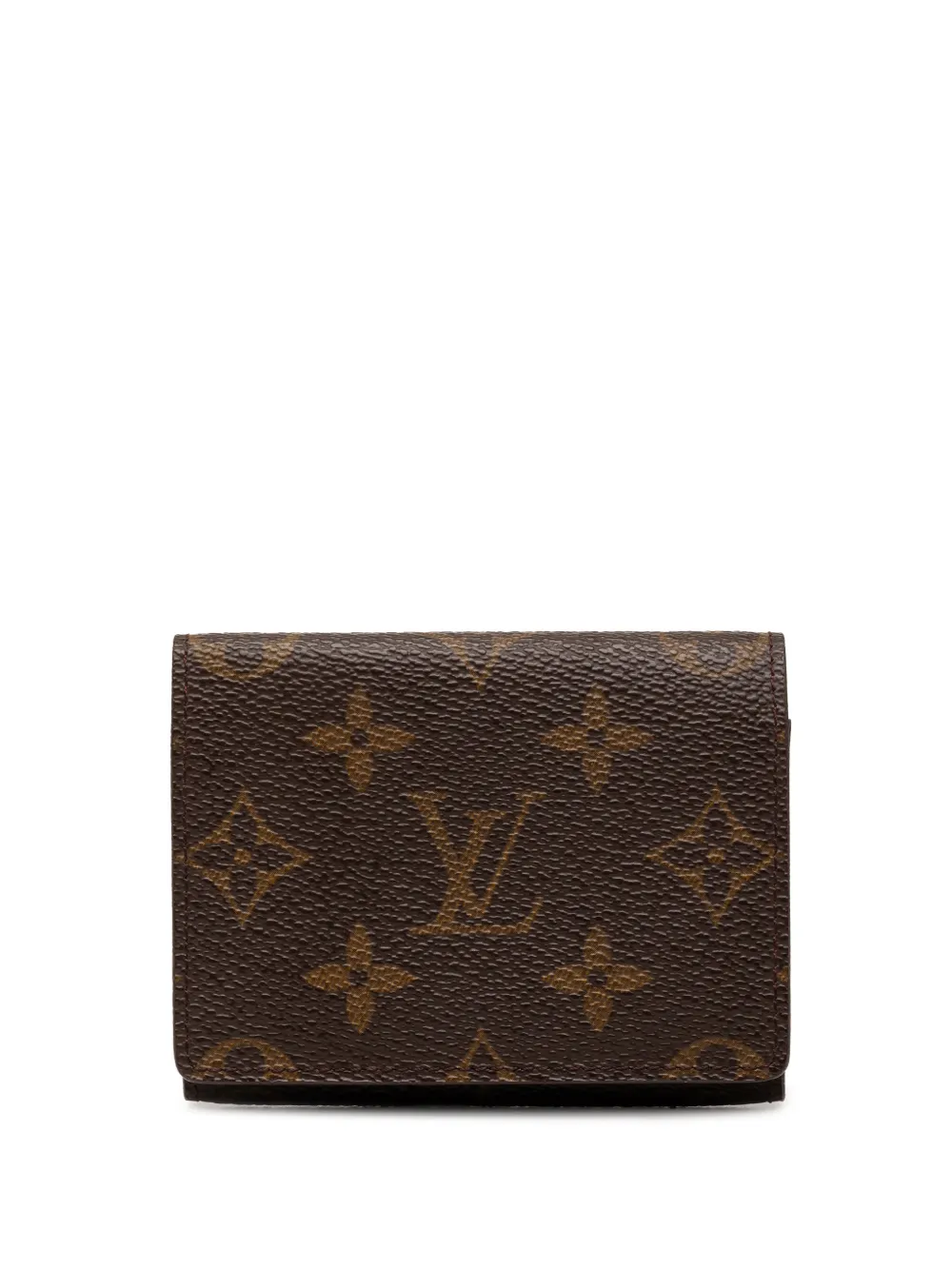 Louis Vuitton Pre-Owned 2001 Monogram Envelope Business card holder - Marrone