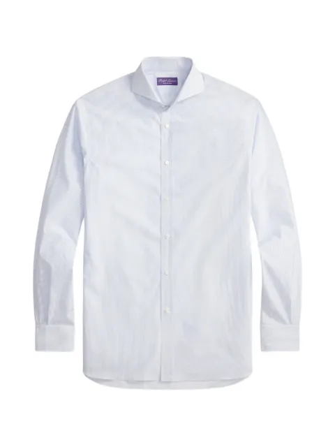 Ralph Lauren Purple Label camisa con cuello italiano
