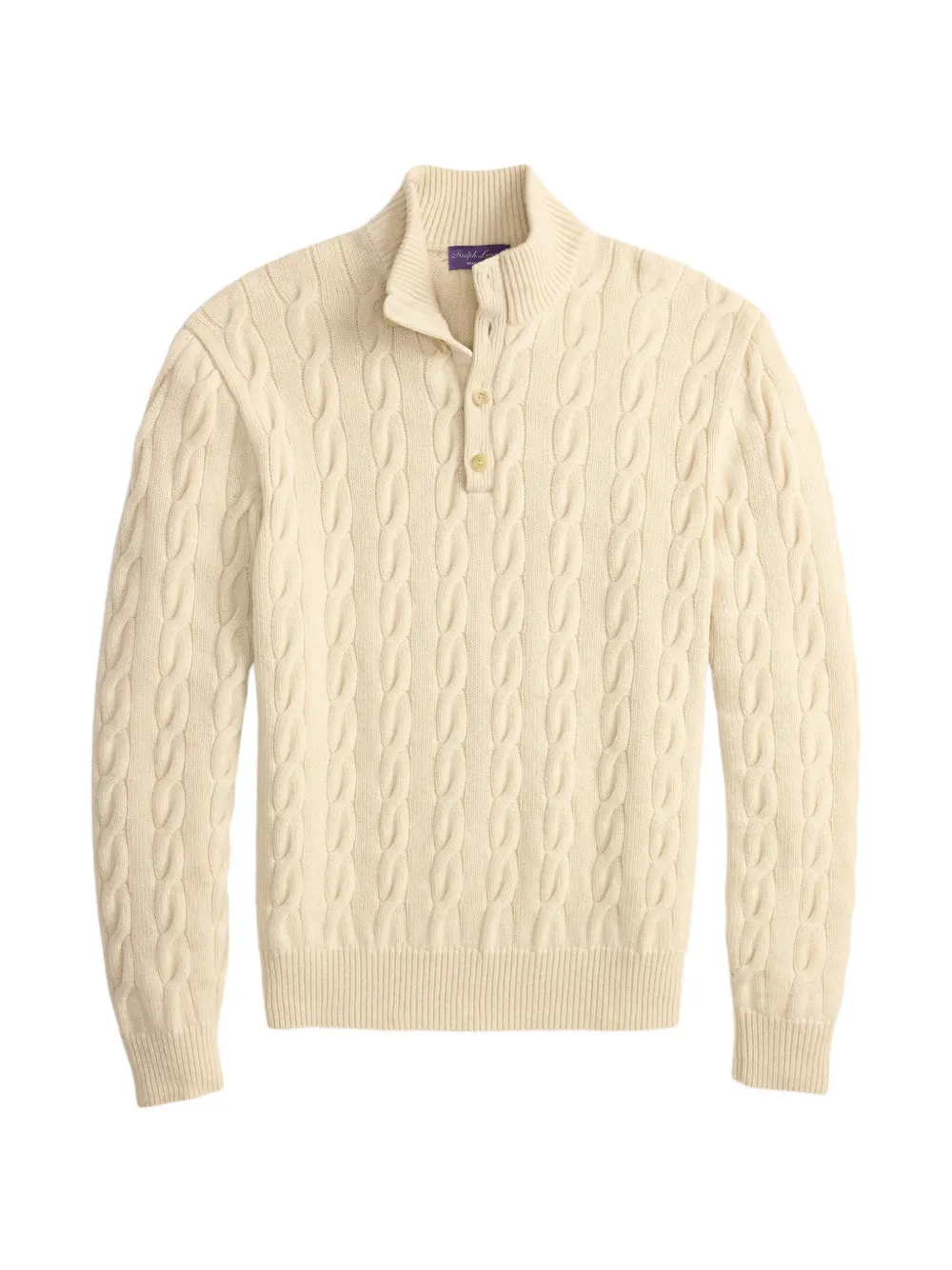 Ralph Lauren Purple Label cable-knit cashmere sweater