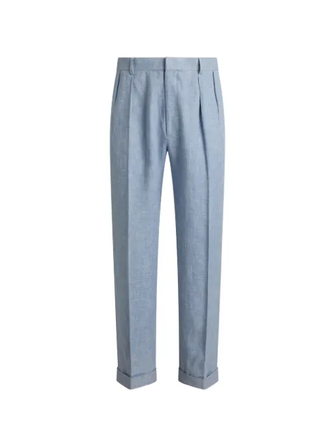 Ralph Lauren Purple Label pantalones con doble pinza