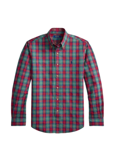 Polo Ralph Lauren plaid-check long-sleeve shirt