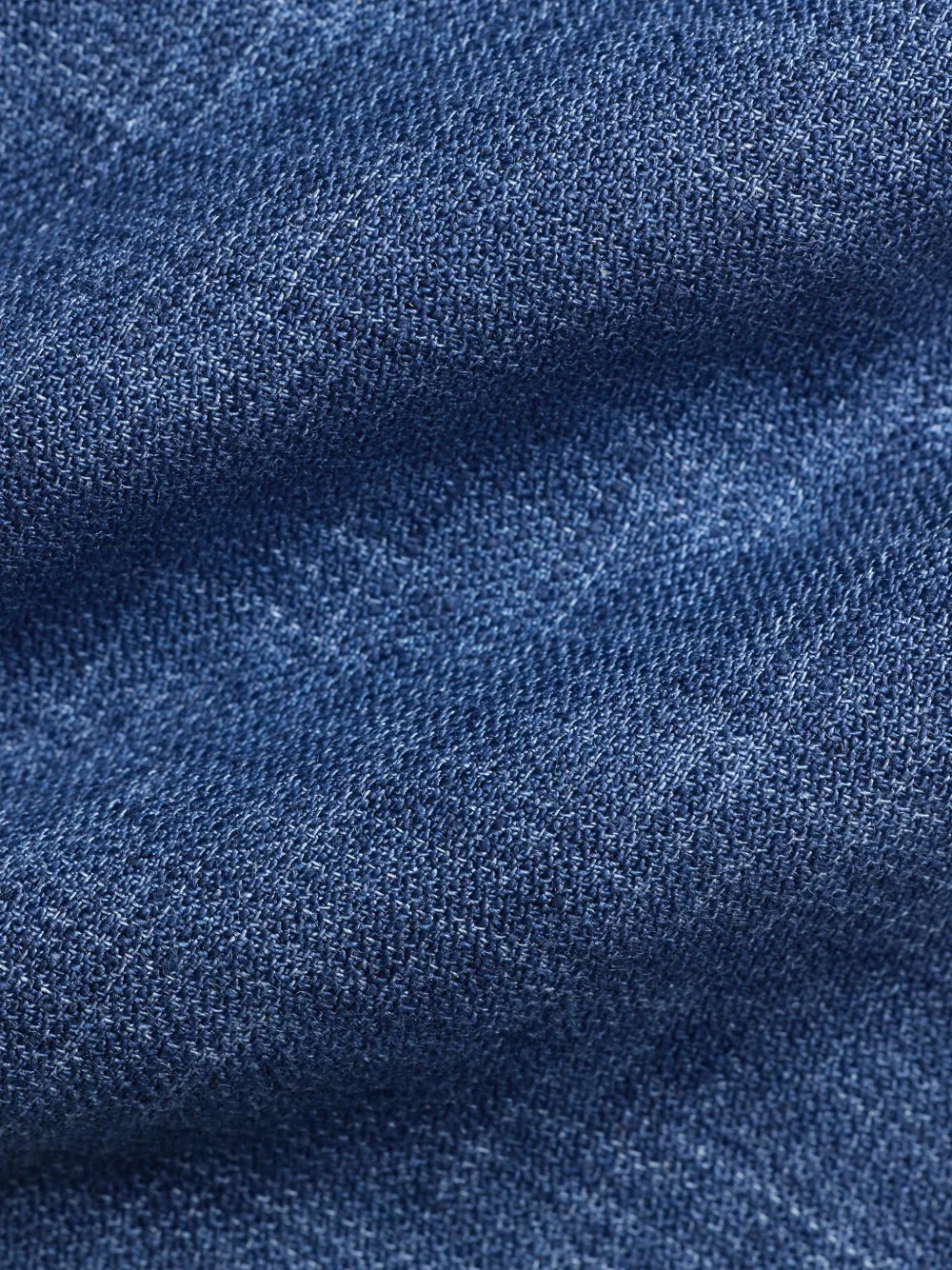 Ralph Lauren Purple Label Délavé-linnen stropdas Blauw
