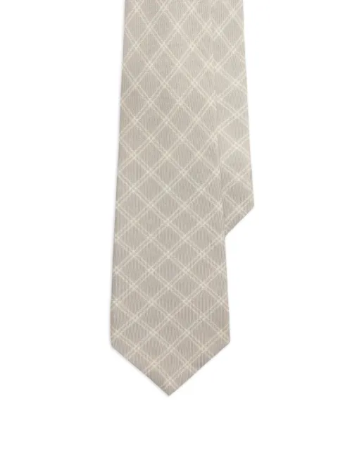 Ralph Lauren Purple Label corbata con motivo de cuadros windowpane