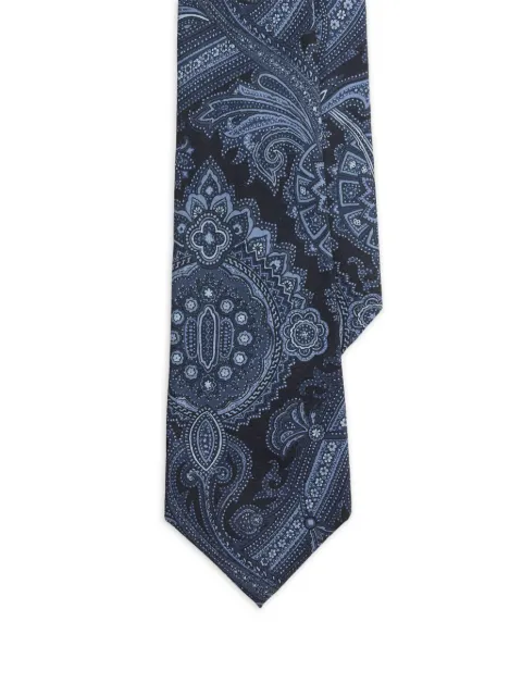 Ralph Lauren Purple Label Krawatte aus Seide mit Paisley-Print