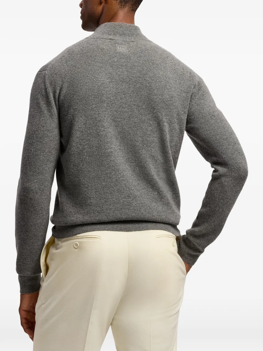 Ralph Lauren Purple Label Kasjmier trui Grijs