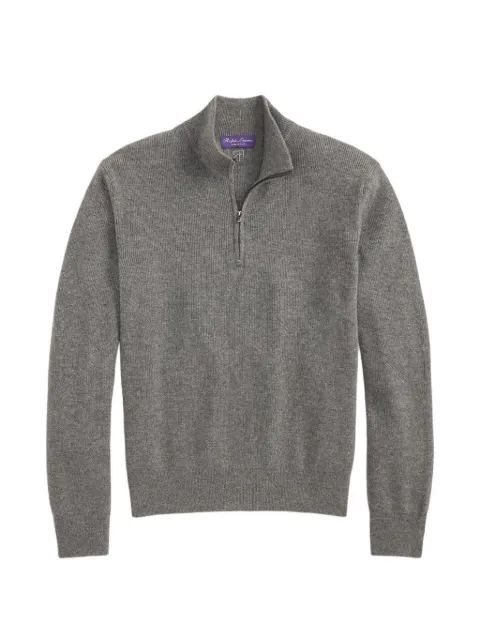 Ralph Lauren Purple Label ハーフジップ カシミアセーター