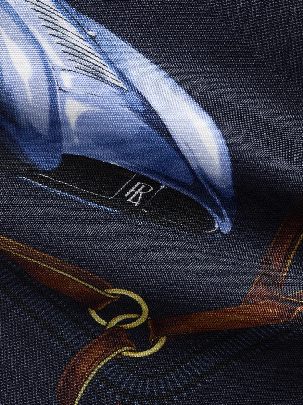Ralph Lauren Purple Label Zijden stropdas met print Blauw