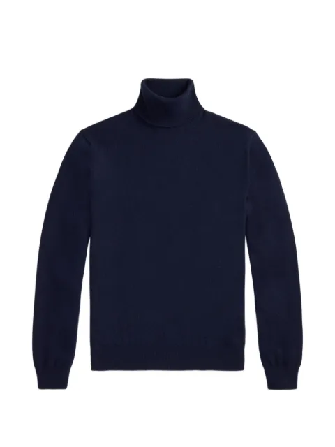 Ralph Lauren Purple Label cashmere turtleneck fine-knit top