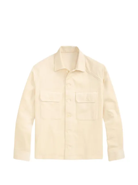 Ralph Lauren Purple Label corduroy pocket-detail shirt jacket