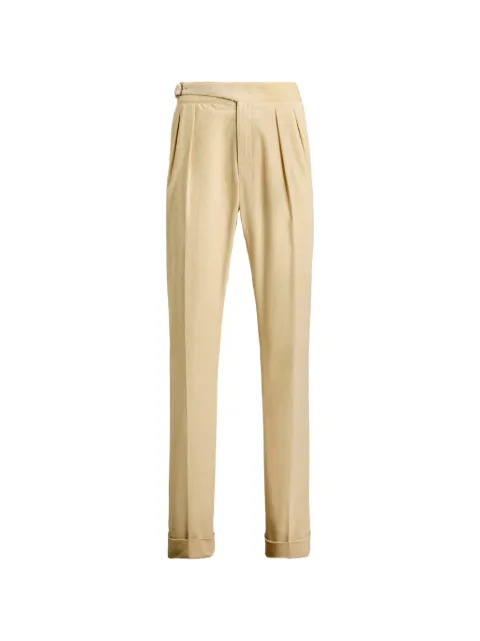 Ralph Lauren Purple Label pleated corduroy trousers