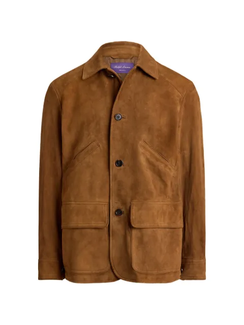 Ralph Lauren Purple Label Hand utility suede jacket