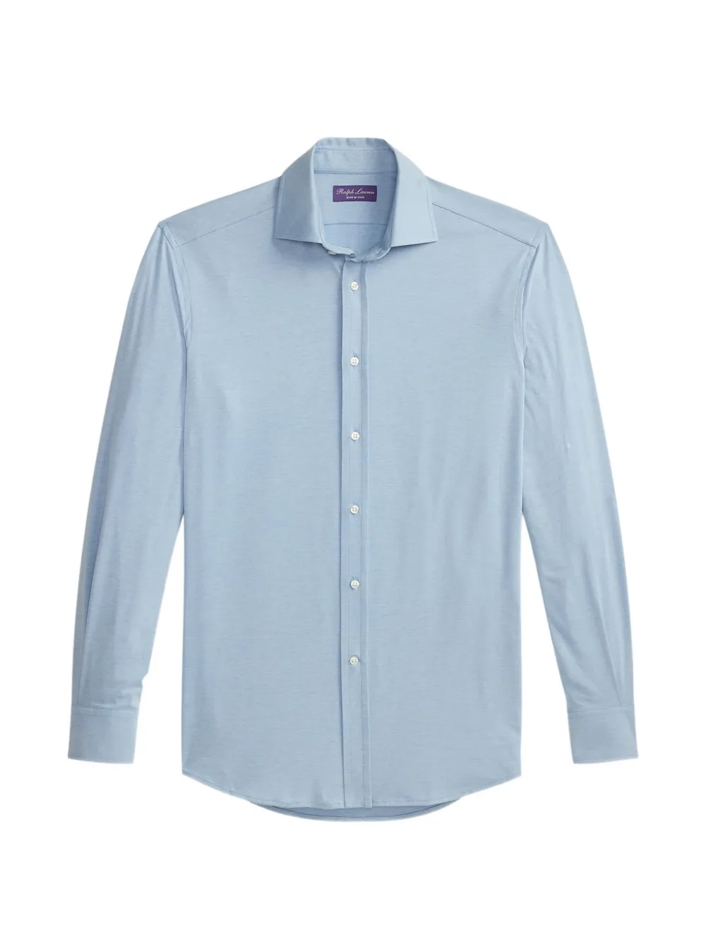 Ralph Lauren Purple Label knit piqué shirt - Blau
