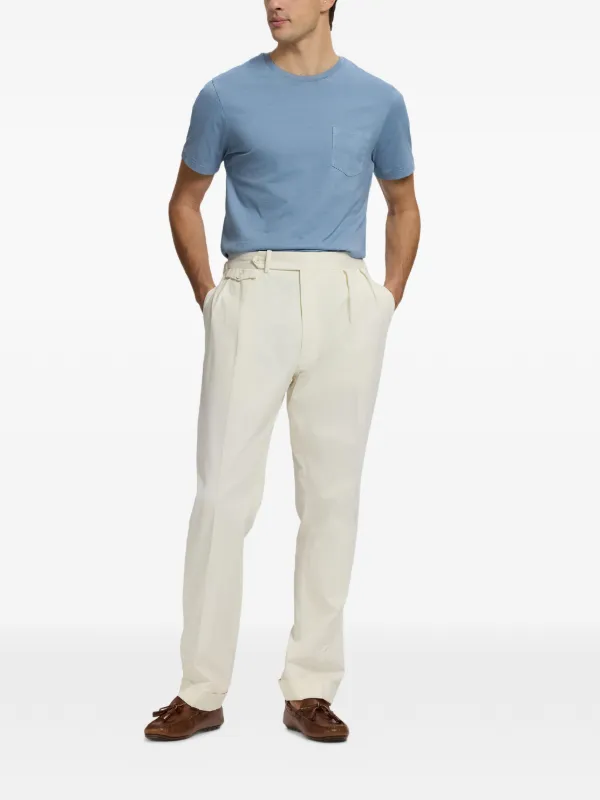 Ralph Lauren Purple Label Gregory double-pleated Tailored Trousers