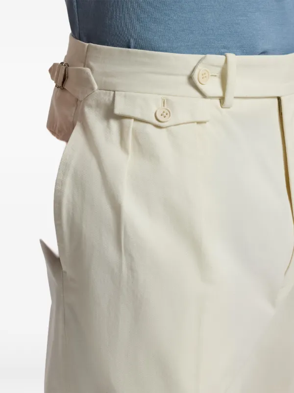 Ralph Lauren Purple Label Gregory double-pleated Tailored Trousers