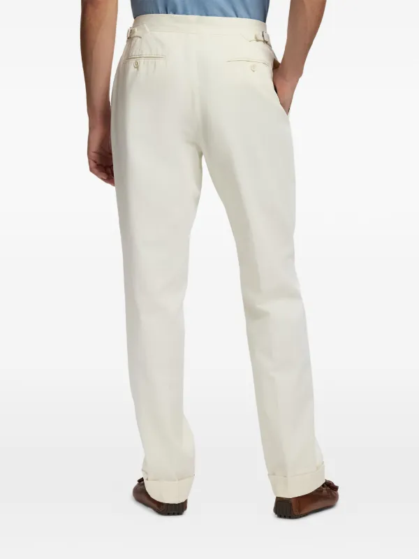 Ralph Lauren Purple Label Gregory double-pleated Tailored Trousers