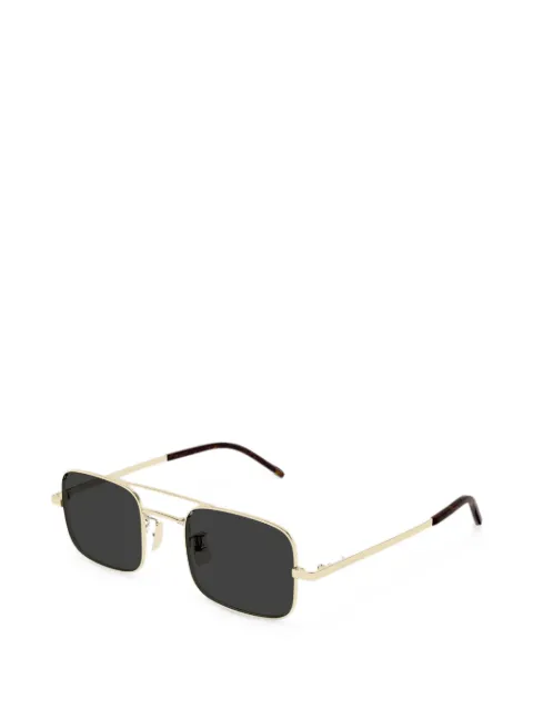 Saint Laurent Eyewear square-frame double-bridge sunglasses