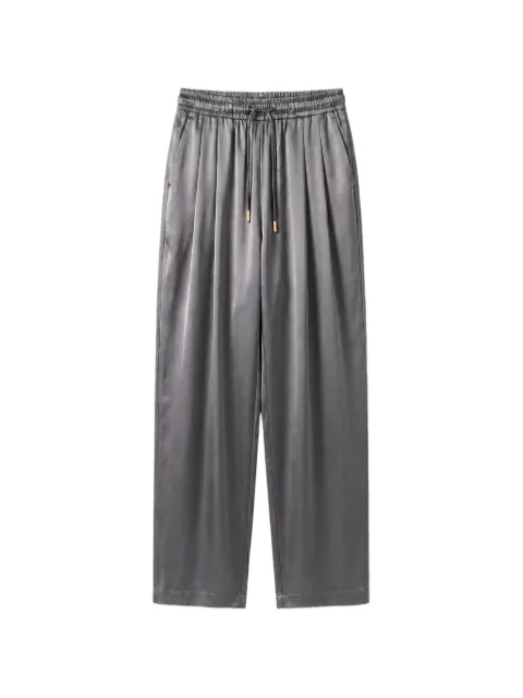 Danamé drawstring satin track pants