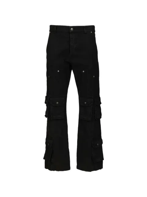 Off-White logo-embroidered cargo pants