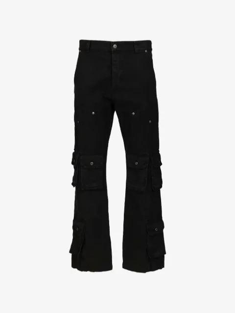 Off-White logo-embroidered cargo pants