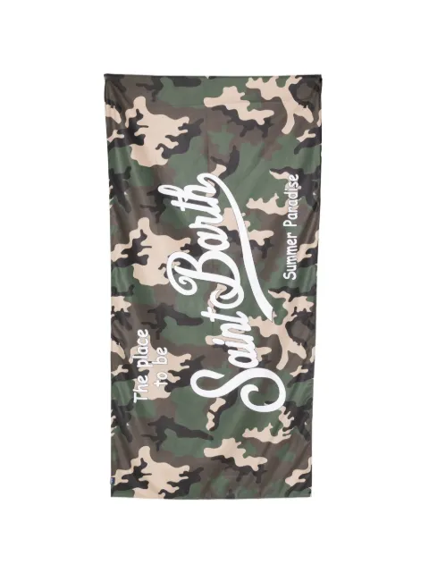 MC2 Saint Barth Aidan camouflage-print beach towel