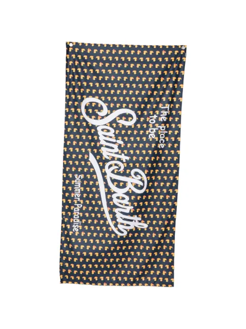 MC2 Saint Barth Aidan duck-print logo-print beach towel