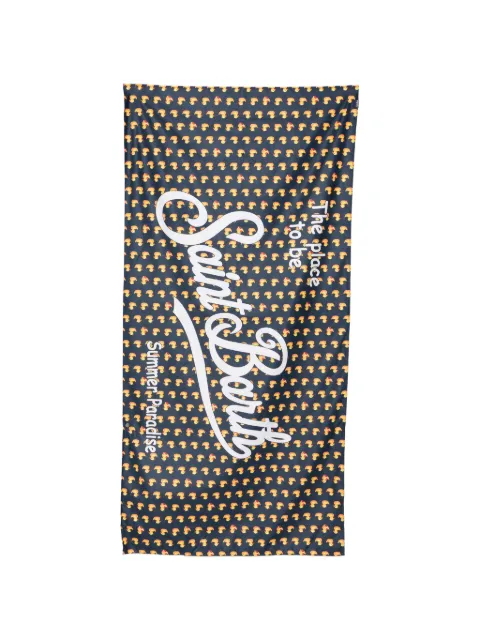MC2 Saint Barth Aidan duck-print logo-print beach towel