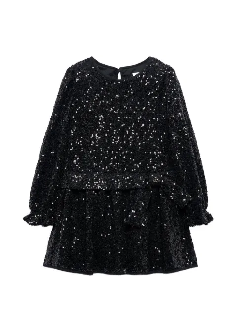 Abel & Lula sequin-embellished ruffled dress